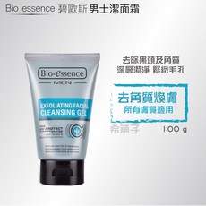 Bio essence 碧歐斯 男士控油去角質潔面霜, 1個, 去角質煥膚