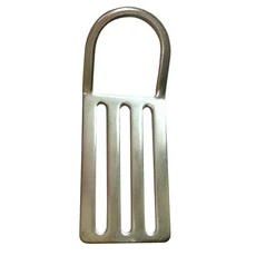 VGEBY 웨이트 벨트 키퍼 스테인레스 스틸 D링 수중 다이빙 홀더 액세서리