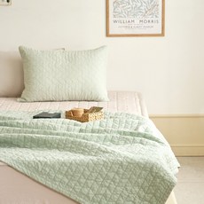 [모던하우스 인천점] 피그먼트 패드겸이불 민트 CV0223022