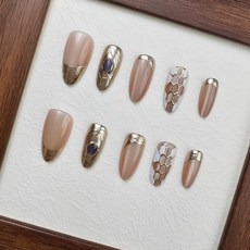 [당일배송] 천안각 귀여운 코핀 디자인 셀프 붙이는 인조팁, 1개, 03 - T484 S