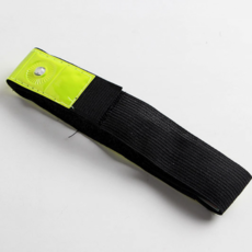 야간 안전 밴드 고휘도 경고등 작업 안전 라이트 밴드 보행 발광 시야 아웃도어 사이클링 건전지형 암밴드