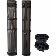 당구 가방 보관 큐집 큐가방 2x4 하드 타원형 당구대 큐 케이스 여러 색상 가능, Piping Grey