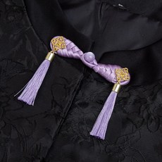 개구리 모양 단추 매듭 고정 장치 바느질 수공예 꽃무늬 치파오 천, 1개, 10. 9