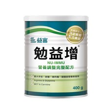 來而康 益富 勉益增 營養調整配方 十二罐販售, 1箱, 400g