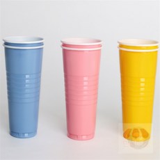 [만물스토어] 컬러컵 6개입 250ml