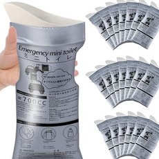 응고형 소변봉투 1개 일회용 화장실 캠핑 차량용 비상 휴대용