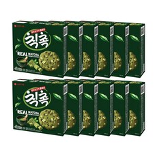 칙촉 말차 비스켓, 12개