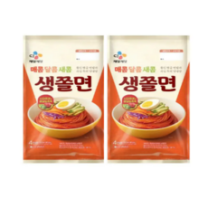 CJ 매콤달콤새콤 생쫄면 909g 2개