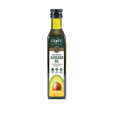 Grove 克羅福 紐西蘭頂級冷壓初榨酪梨油 檸檬胡椒風味 250ml, 1個, 檸檬胡椒