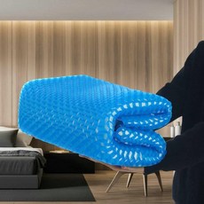 실리콘 벌집 매트 매트리스 쿨젤 여름 통풍패드 무압 쿠션 캠핑 허니콤 욕창방지 통기성