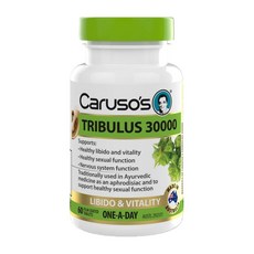호주 카루소스 트리뷸러스 Carusos Natural Health Tribulus 30000mg, 1개, 60정