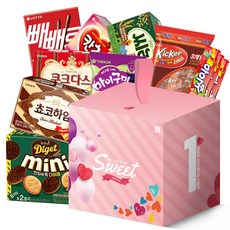 선물로 좋은 과자 간식 초콜릿 캔디 크리스마스 성탄절 선물 세트, 9종구성, 1세트