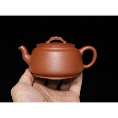 樂陶軒 如意漢瓦 原礦降坡泥 典雅秀氣 文人風 宜興紫砂壺 210cc 台灣現貨, 1個