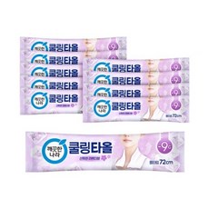 깨끗한나라 라벤더 쿨링타올, 29g, 10개