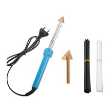 80W 플라스틱 용접기 차고 도구 전문 자동차 범퍼 수리 뜨거운 스테이플러 PVC 솔더링 아이언 용접기 EU 플러그, 그림처럼