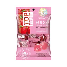 coowy 쿠위 베트남 탑젤리 탑후르츠 딸기맛, 80g, 1개
