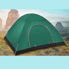 1인용텐트 SY2원터치자동 190x120x110 차박 방수 난방텐트 돔 1-2인용 낚시텐트 캠핑텐트 원터치 자동 이중모기장내장 일인용 팝업, 텐트SY2원터치자동 다크그린