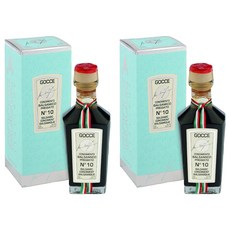 고체이탈리안 콘디멘트 프레기아토 N10 발사믹 식초, 2개, 250ml