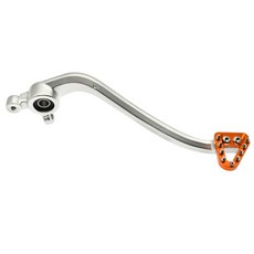 오토바이 CNC 풋 브레이크 레버 페달 Husqvarna TC TE TX FE 125 150 250 300 KTM SX XCW EXC 350 500, 02 Orange