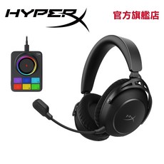 HyperX Cloud Alpha 2 Wireless 三模無線電競耳機，具備250小時續航與可自定義RGB控制台