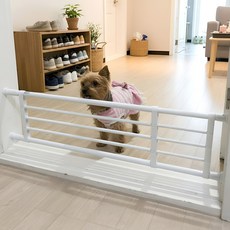 몽뜨리 강아지 울타리 방묘문 펫도어 안전문 강아지펜스, 1개, 화이트