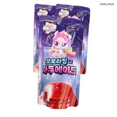 오로라핑의 자두에이드 파우치음료, 3개, 230ml