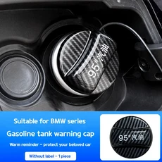 BMW 5 시리즈 X1 E46 F10 U11 F48 G01 ABS 카본 파이버 자동차 연료 탱크 캡 커버 스티커, 01 A
