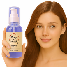 딥앤스윗 러브 마사지 젤 질건조 윤활제 무향 펌프타입 150ml, 1개