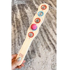 兒童玩具E2E 技巧杯 彈力技巧球 手眼協調玩具 技巧拍 日式劍球 拋接球 跳跳球 感統教具 平衡玩具, 計分款, 1個