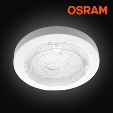 오스람 LED 원형 센서등 243mm 15W, 주광색, 1개