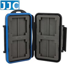 JJC 四張CF 八張MS PRO DUO 記憶卡收納盒 MC-1 (防撞防潑水) CF卡 記憶卡儲存, 1個