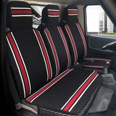 1톤트럭 통풍시트 화물차 좌석 여름용 봉고차 쿨링, 1개, Z1 블랙 표준 버전 - 3인용 좌석