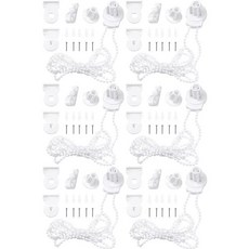 롤러 블라인드 부속품 키트 비즈 체인이 브래킷 커튼