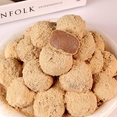 합천 특산품 율피떡 / 밤라떼 밤의속 껍질 율피를 이용한 건강한 떡 달지않은떡 합천대표간식, 400g, 3개, 율피 찹쌀떡