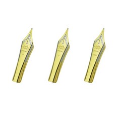 3PCS/5PCS 원래 Jinhao 만년필 펜촉 # Jinhao 100 450 159 750 Double Dragon C1 T1용 6 골든/실버 EF F M, 13 3PCS-Silver-EF