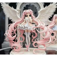 하츠네 미쿠 피규어 미소녀 생일 선물 세트, 컬러 박스 세트, 1-2개 랜덤, 1개