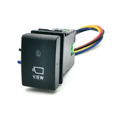 안개등스위치 스즈키 지미 2010- 차량에 맞는 1PC 수정 스위치 Led DRL 전원 레이더 안개등 스포트라이트, 14 View