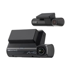 含安裝 Mio 960W E80D 前4K後2K內2K 三鏡頭行車記錄器(送-128G卡) 行車紀錄器晶蝦蝦