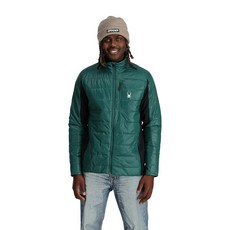 Spyder 남성용 Glissade 단열 재킷 사이프러스 그린. M 164529