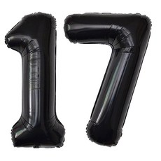 이벤트홀릭 초대형 숫자풍선 40인치 100cm, 1개, 블랙 17