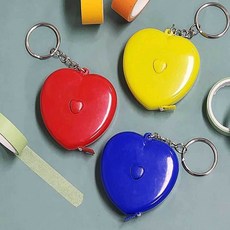 원터치 줄자 휴대용 1.5m 랜덤 하트 jga*36019sV