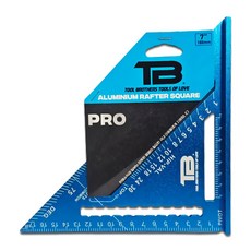 TB 툴브라더스 알루미늄 삼각자 각도자 스피드스퀘어 목공자 연귀자 180mm, 1개