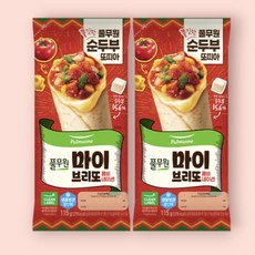 풀무원 식사대용 건강식단 간편 간식 마이브리또 콤비네이션 (115gx2봉) 230g, 1개