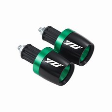 신형 오토바이 핸들 엔드 웨이트 캡 플러그, 1개, 4. Green