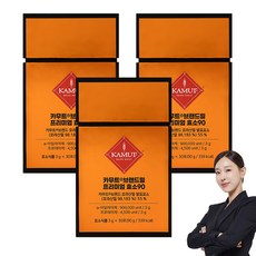 그레인온 카무트 브랜드밀 프리미엄 효소 90, 30회분, 3박스