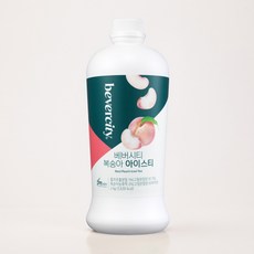 세미 후루티 복숭아향 아이스티 시럽, 1개, 2L