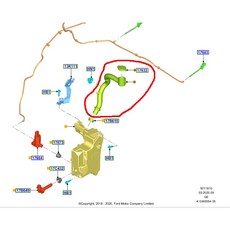 FOCUS MK4 ST WAGON 噴水桶蓋含底座, 1個