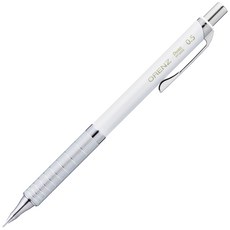 오렌즈 샤프 펜슬 메탈 그립 화이트 PP1005G, 1개, 0.5mm