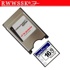 SD 메모리 블랙박스 카드 핸드폰 게임기 태블릿 노트북 에스디 컴팩트 플래시 CF + PCMCIA 어댑터 128MB 256MB 1GB 2GB 4GB 8GB 16GB 32GB 6, 16GB with pcmcia, 1개