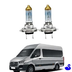 PS 쏠라티 할로겐 H7 전조등 차량용램프, 하향등, 1개